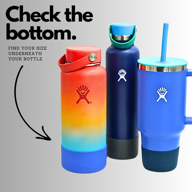 An AirTag Hydrodisk is made to match the bottom of your Hydro Flask bottle.